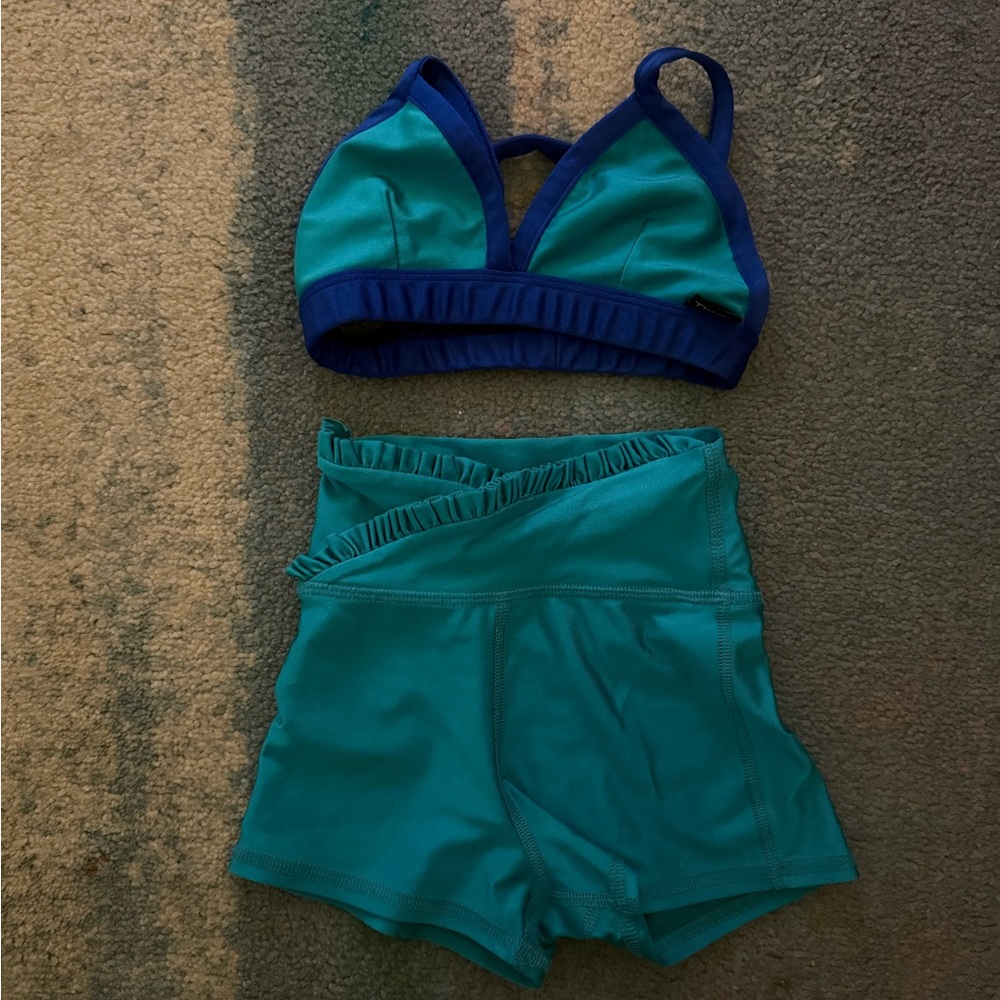 Tiger Friday Set - Metallic Teal & Blue